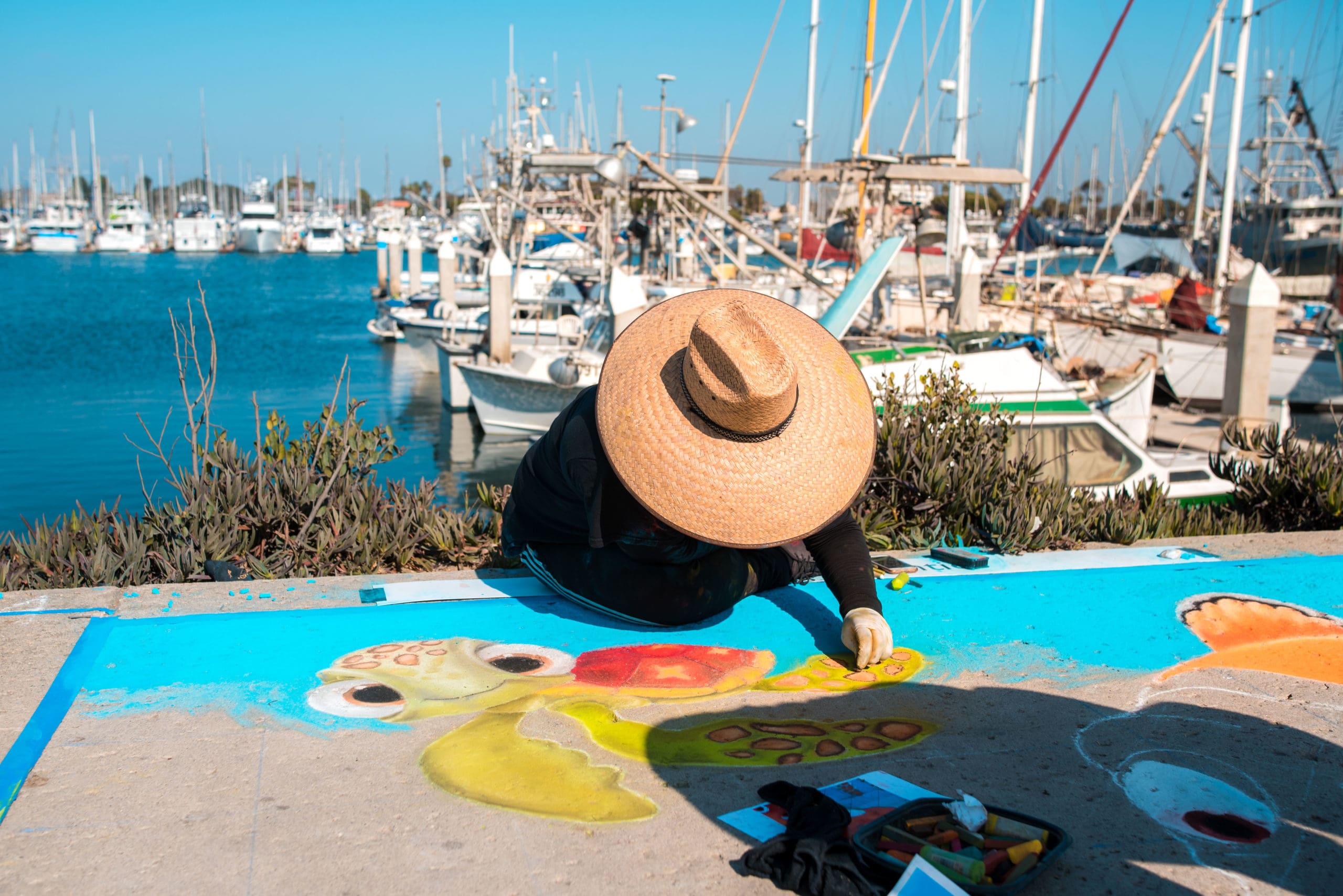 Ventura Art & Street Painting Festival Returns to Ventura Harbor