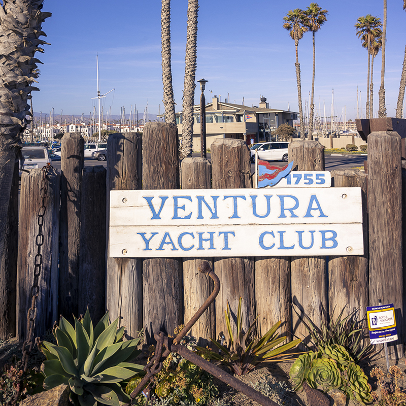 ventura yacht club sign